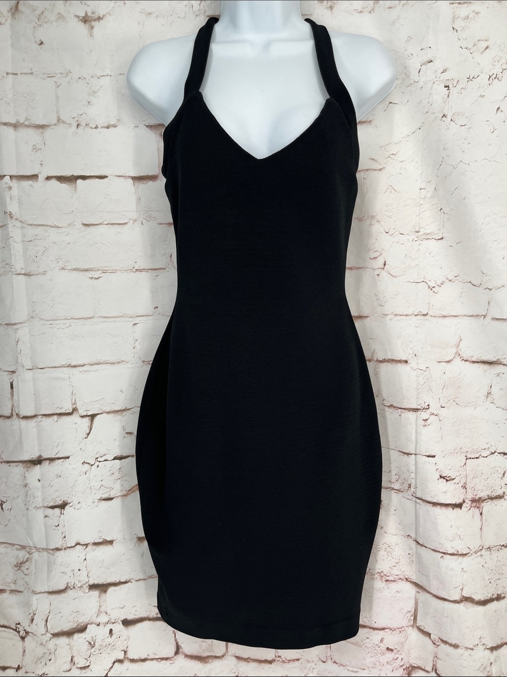 ✨VTG✨ Ribbed Spandex Bodycon Dress, Size S